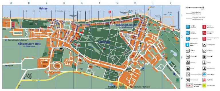 Stadtplan Kühlungsborn - DoodleTimes